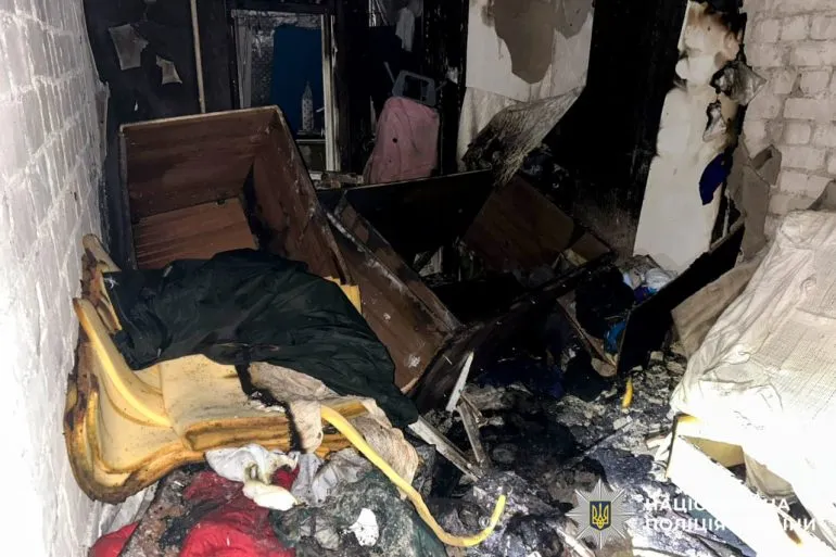 У Рівному сина затримали за підпал батька, що призвів до смерті
