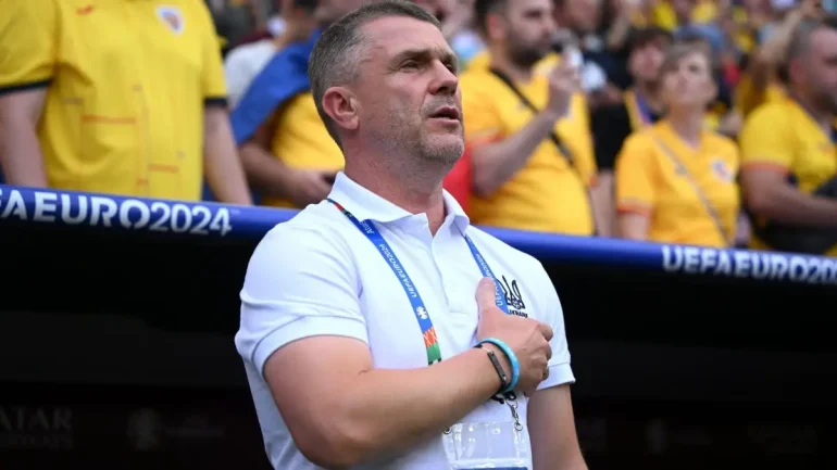 Meeting of Veres with the Head Coach of the Ukrainian National Team, Serhiy Rebrov