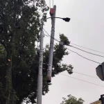 Traffic Disruptions in Rivne Due to Emergency Pole Replacement