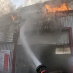 Fire in Rivne Region: Car Wash Burns in Stara Rafalivka