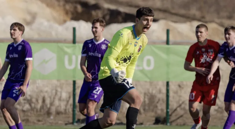 Верес U19 зрівняв рахунок у матчі з ЛНЗ завдяки голу воротаря
