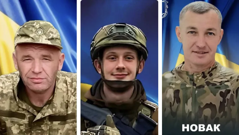 Rivne Region Honors the Memory of Three Heroes Who Died for Ukraine