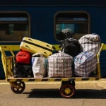 Rivne Welcomed the Evacuation Train from Eastern Ukraine