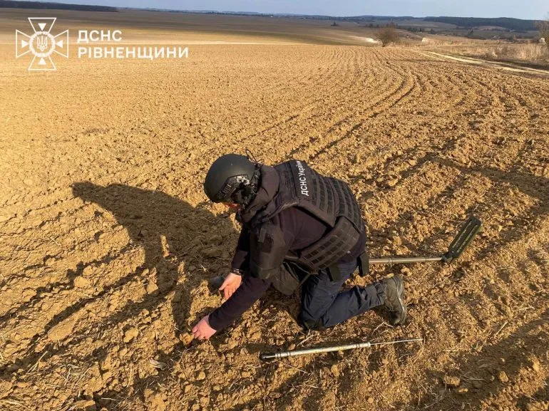 In Rivne Region, Pyrotechnics Neutralized World War II Munitions