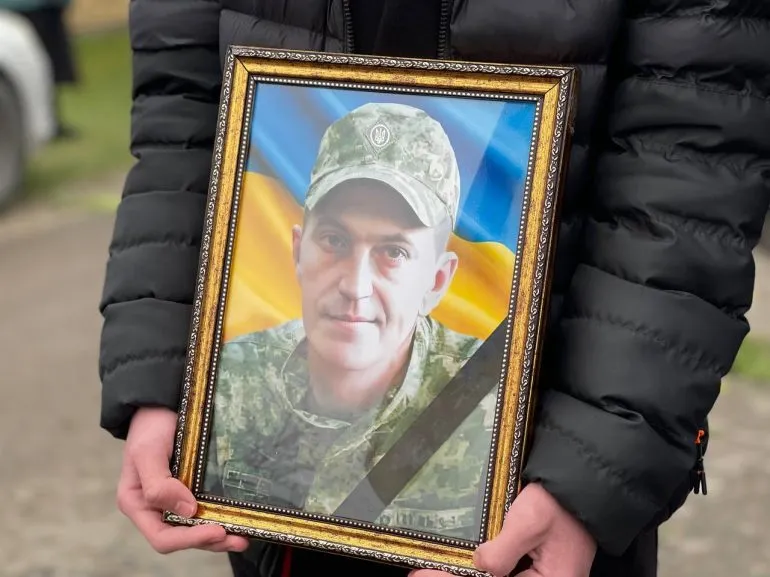 The Community of Rivne Region Bid Farewell to Warrior Vitaliy Yakovchuk