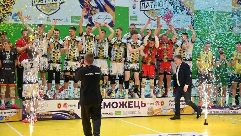 Rivne Club Patriot-Amber Advances to the Higher Volleyball League