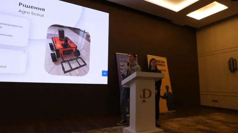 Students of Ostroh Academy Created a Drone for Farmers