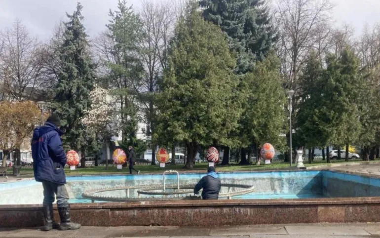 В Ровно планируют запустить фонтаны в эти выходные