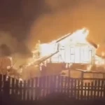 Пожар на Ровенщине: сгорел дом многодетной семьи из 18 детей