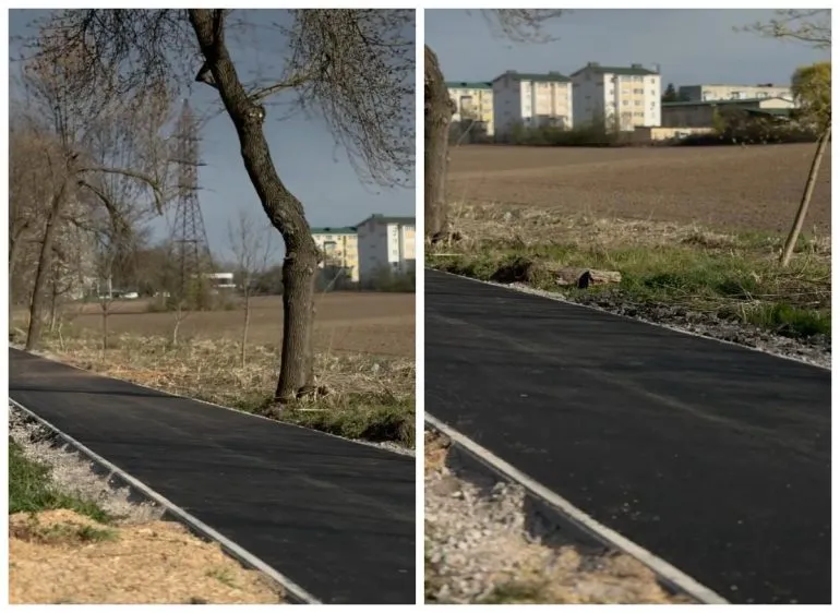 A New Sidewalk Opened on Volodymyr Stelmakh Street in Rivne