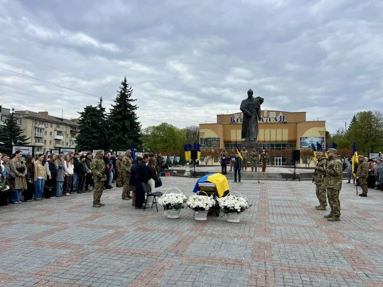 Rivne Honors the Memory of Hero Andriy Dusheba