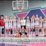 Ривненские баскетболистки завоевали серебро на чемпионате Украины 2025-26