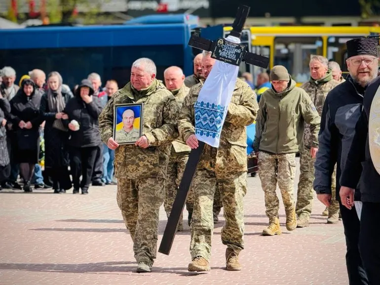 Kostopil Honors the Memory of Fallen Defender Andriy Stupnytsky