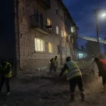The elimination of the consequences of enemy strikes in Dubno continues