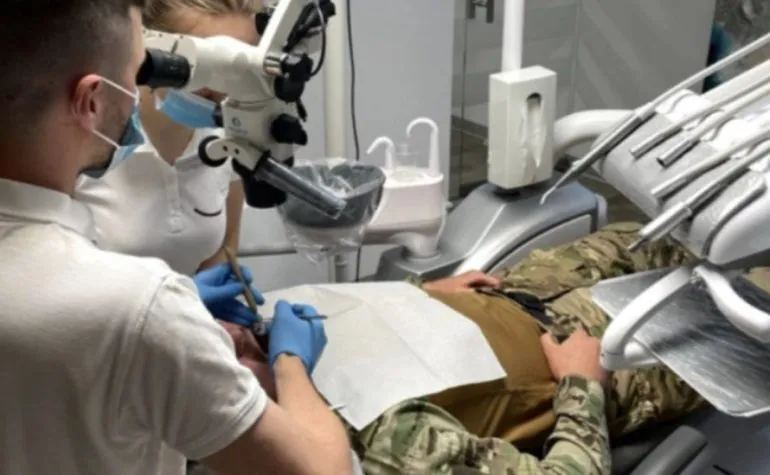 Free Dental Services for Military Personnel in Rivne Region: New Opportunities