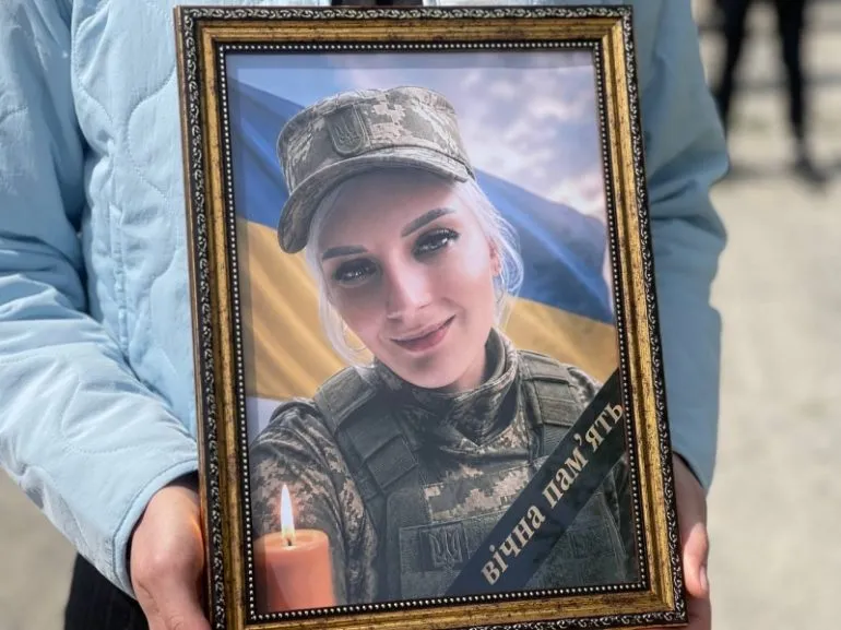 На Ровенщине прощание с Защитницей Украины Лилией Верес