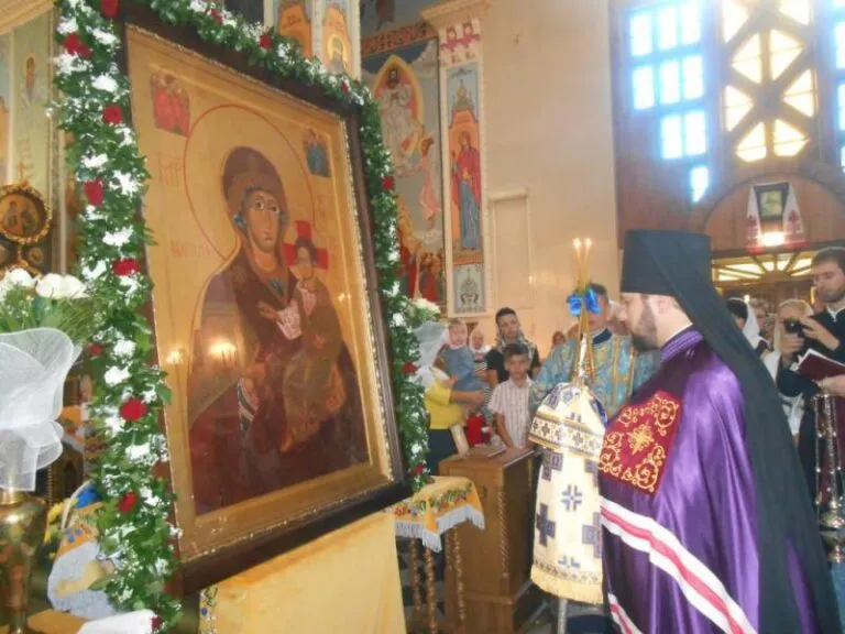 Restored Icon of the Mother of God ‘Odigitria Dorohobuzka’ Returns to Rivne