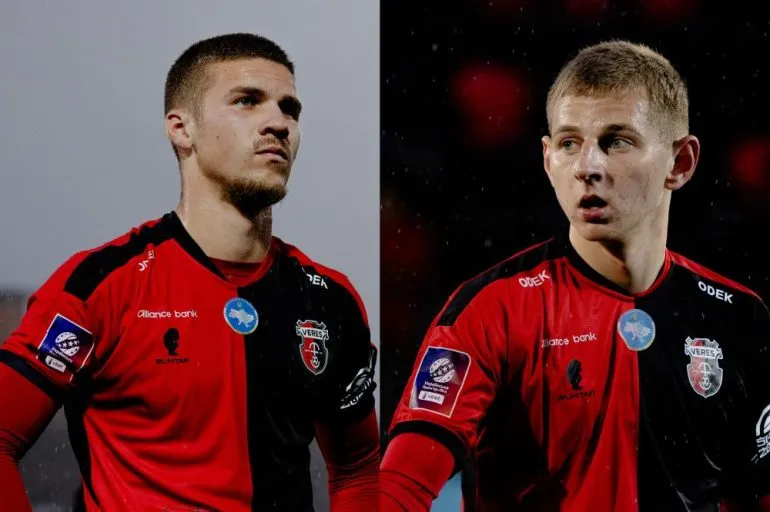 Debut of Dmytro Murashko and Dmytro Matkivskyi for Veres in the UPL