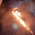 Масштабна пожежа на Рівненщині: деталі загоряння виробничого цеху