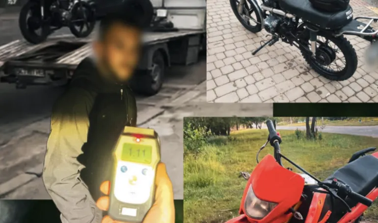 У Рівному протягом вихідних затримали трьох пʼяних мотоциклістів